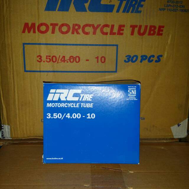 BAN DALAM IRC VESPA 3.50/400-10 velg 10