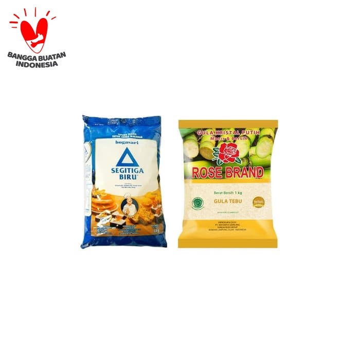 

Bf31Gf Paket Gula Pasir Rose Brand 1 Kg Dan Tepung Bogasari 1 Kg Gdf601