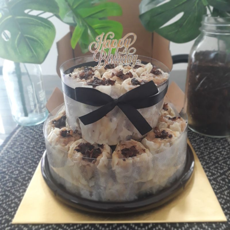 Dimsum Cake Halal / umiyu cake siomay tart ayam / kue ulang tahun / birthday cake / pempek cake