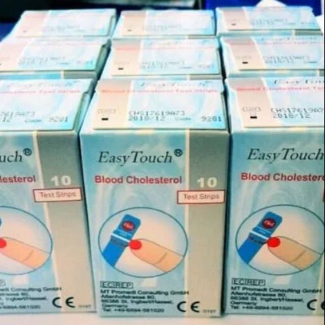 Strip easy touch test kolesterol