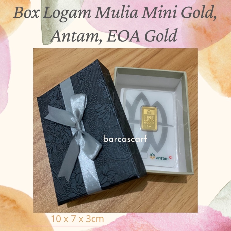

Gift Box Logam Mulia Mini Gold, Antam, EOA Gold . Kotak Kado