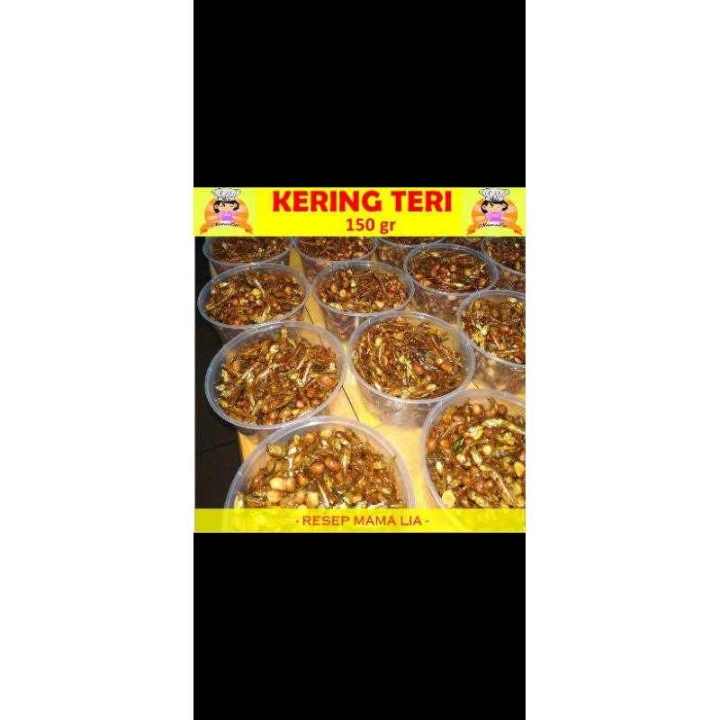 

Kering Teri Kacang Resep Mama Lia 150gr