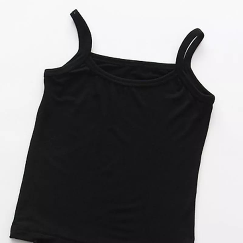 Tanktop Tali Kecil Anak Cewek Bahan Adem Warna Polos Kaos Dalaman Anak Perempuan All Size / Tentop Anak Wanita Cocok Untuk 3-6 Tahun