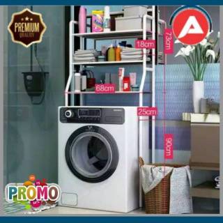  Ukuran  Besar Rak  Mesin Cuci Organizer 3 Susun Layer Rak  