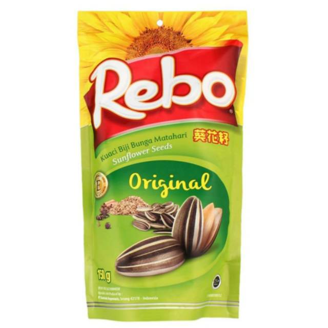 

Rebo Kuaci Biji Bunga Matahari 150gr All Variant (Original, Milk, Green Tea, Caramel)