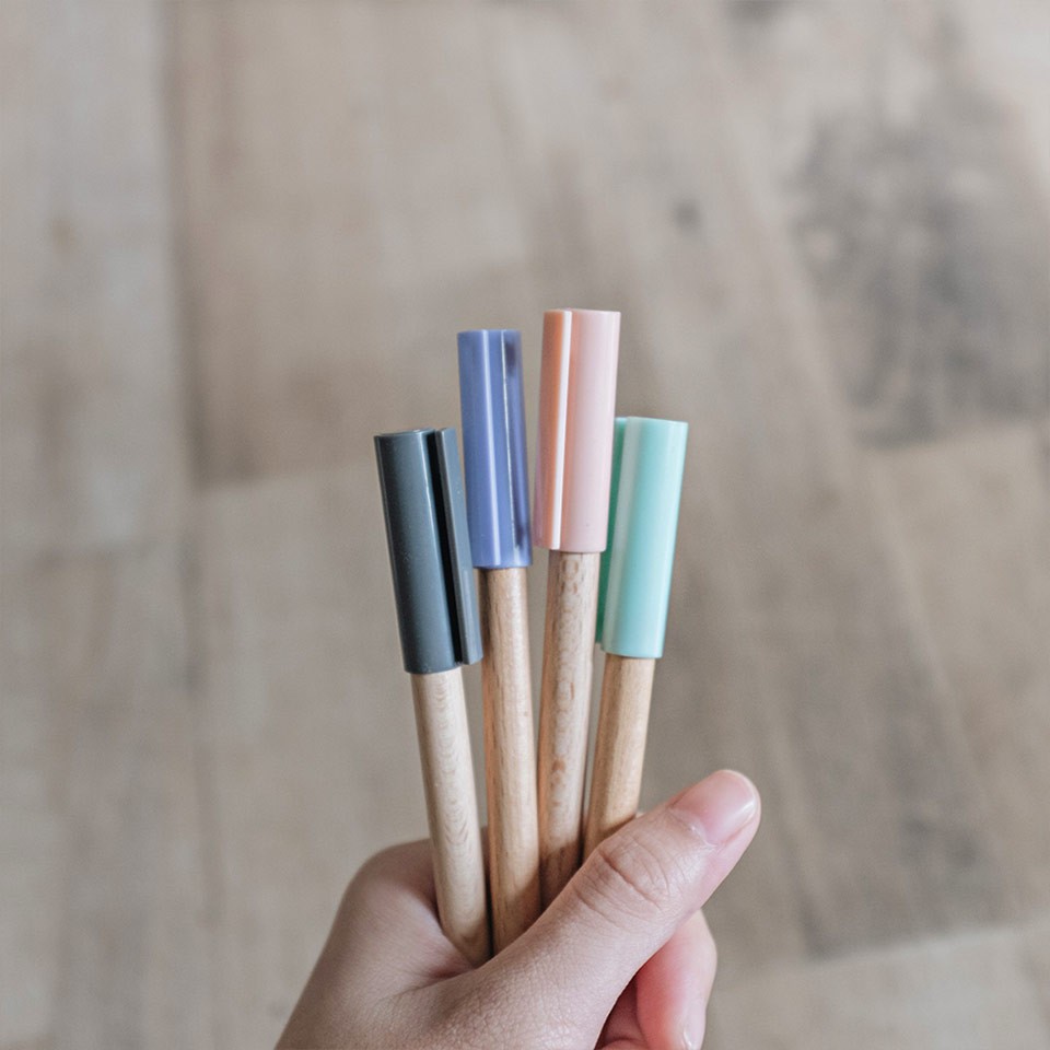 

Wood Style Gel Ink Pen - Pulpen Gel