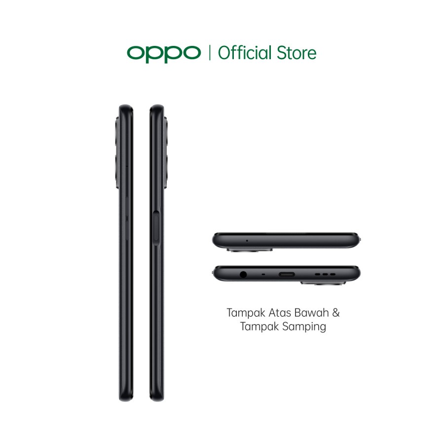 OPPO A96 8/256GB Smartphone (Garansi Resmi)