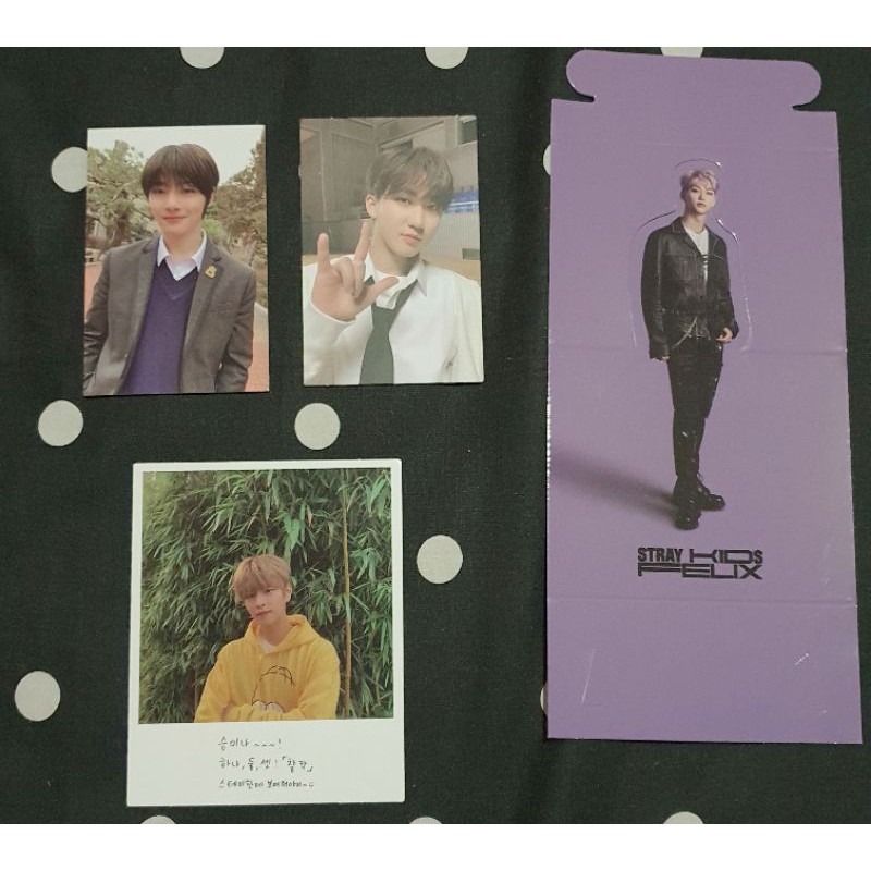 Stray Kids Go Live Photocard Seungmin Felix I.N Changbin