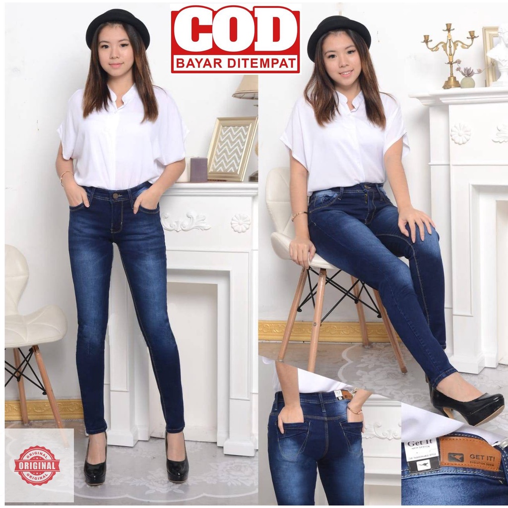 CELANA JEANS-CELANA JEANS CEWE-CELANA JEANS WANITA-JEANS SOBEK-GROSIR JEANS-jeans wanita