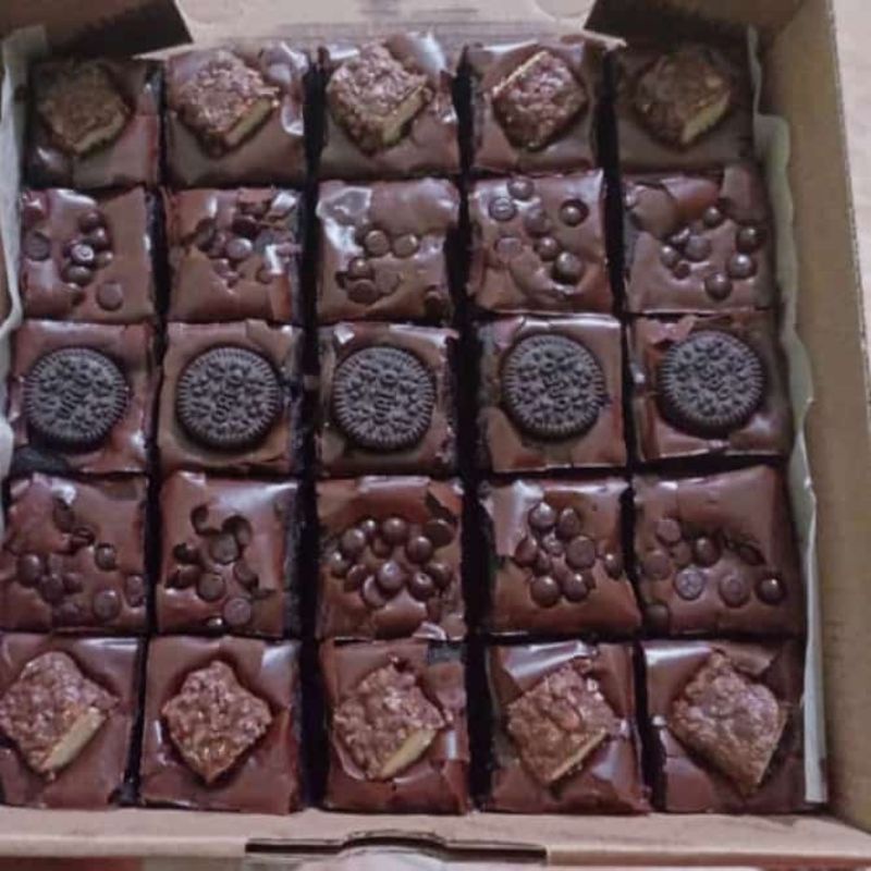 

Brownies panggang/Brownies kukus