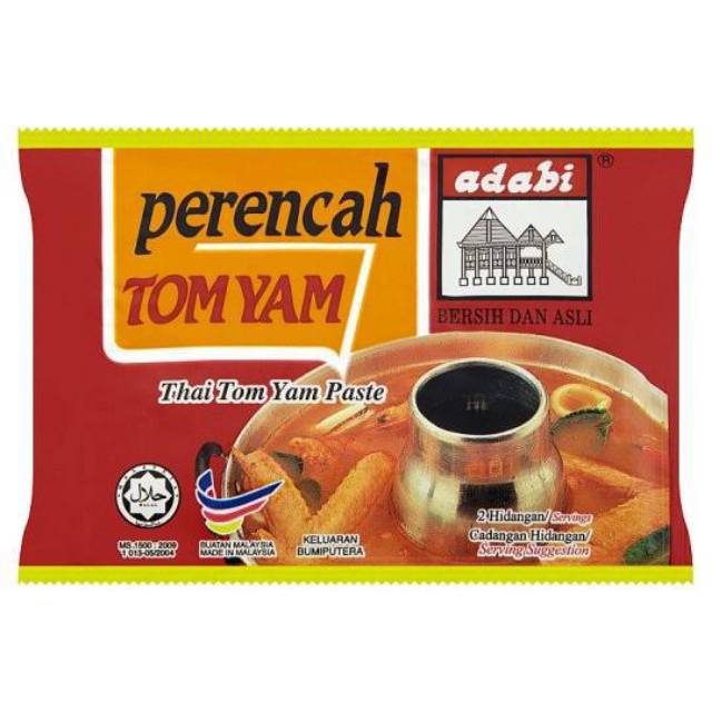 

Perencah Tomyam Adabi / Tom Yum / Bumbu Tomyam Suki