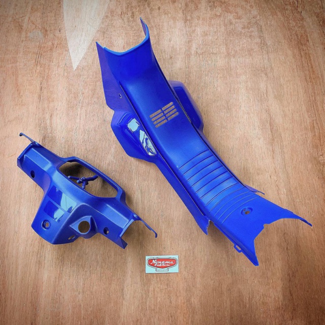 Legshield sayap tengah dan batok belakang honda astrea grand legenda impressa ungu