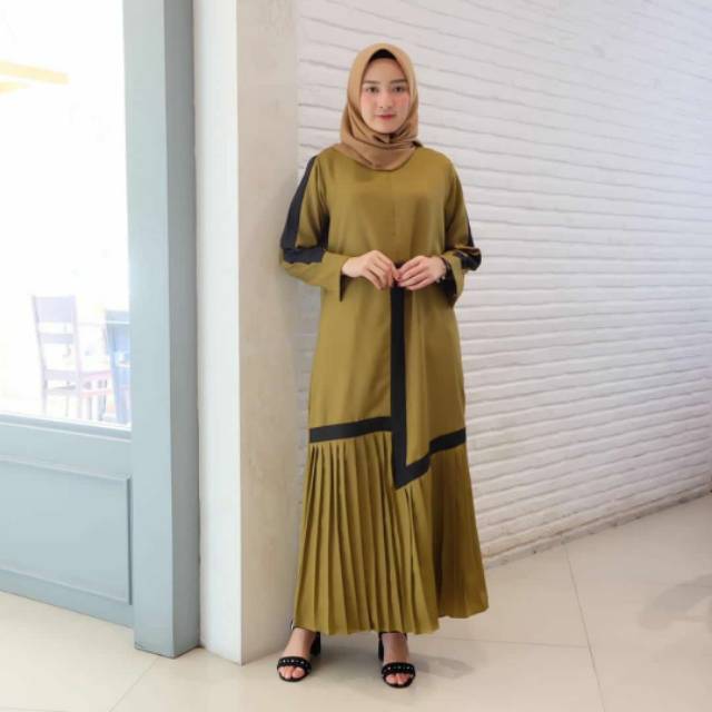 READY ERIKA MAXI/GAMIS TERBARU/GAMIS MOSCREPE/DRESS MUSLIM/GAMIS PESTA