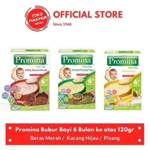 PROMINA BUBUR BAYI 6 BULAN KE ATAS 120GR