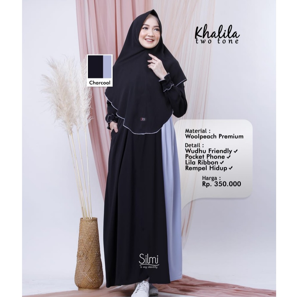 Gamis Syari + Khimar Terbaru Busui