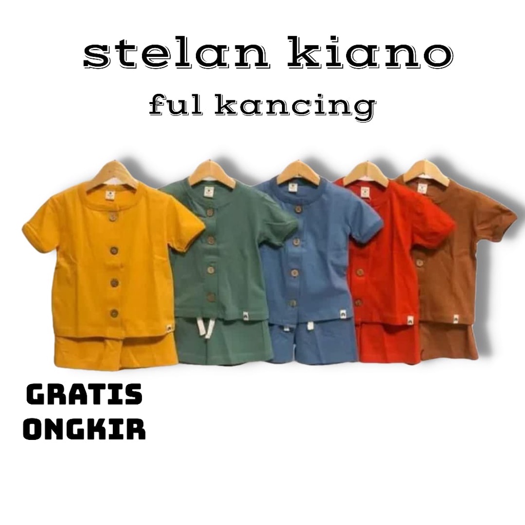 SET KIANO 1-10 TAHUN / SETELAN KIANO ANAK BABYTERY SETELAN ANAK LAKI LAKI