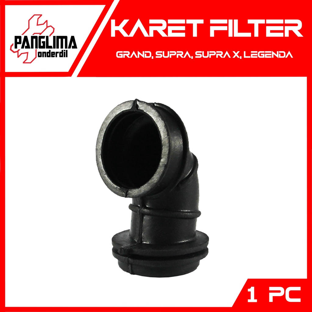 Karet Filter Grand &amp; Supra X &amp; Supra &amp; Astrea Legenda Saringan Udara-Hawa Join-Joint Karbu-Karburator-Carbu