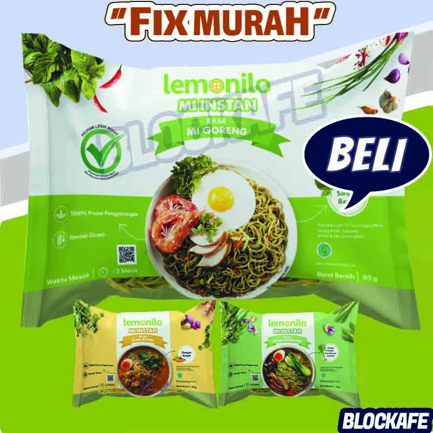 

Lemonilo Mi Instan Lezat Sehat 4 Varian