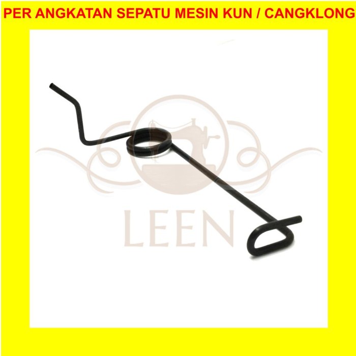 Per Angkatan Sepatu Mesin Jahit Kun / Cangklong Kawat Tarikan LEEN