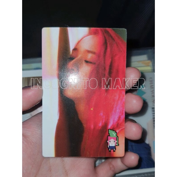 F(X) FX KRYSTAL PC PINK TAPE ALBUM CHINA PRESS PHOTOCARD