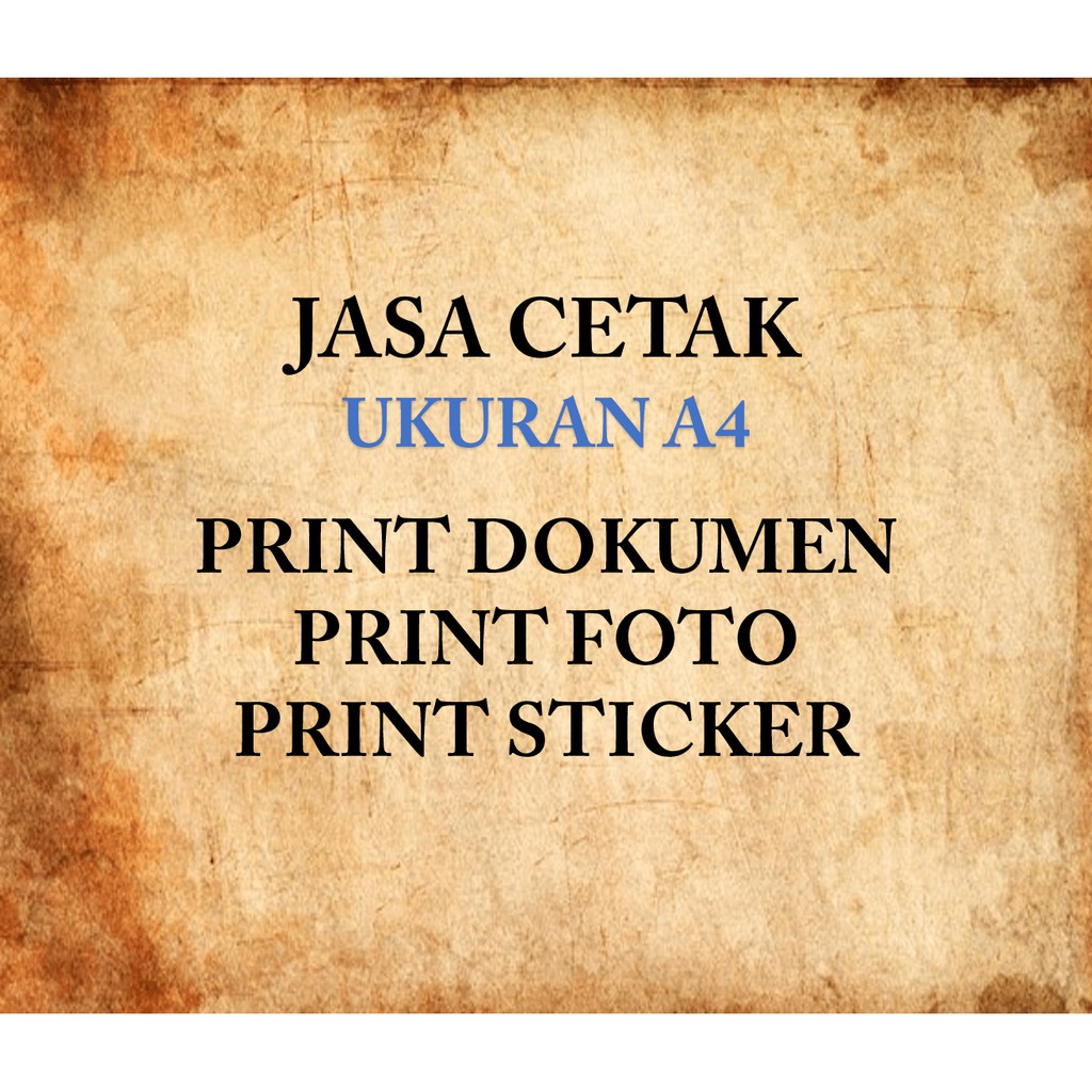 

Jasa Cetak Foto Sticker A4