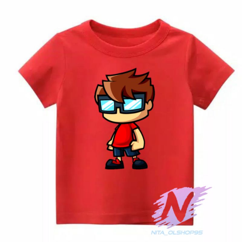 kaos animasi kartun anak baju anak terlaris