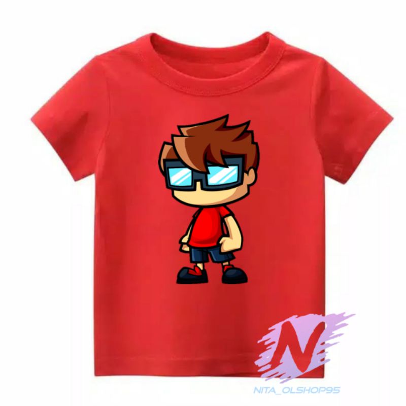 kaos animasi kartun anak baju anak terlaris