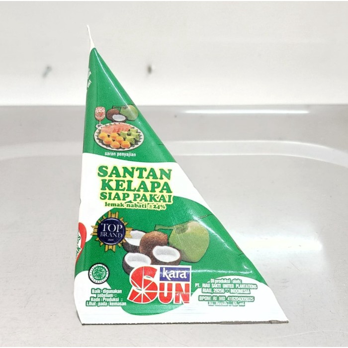 

SunKara Santan Kelapa Siap Pakai (SunKara Segitiga) 65 ml