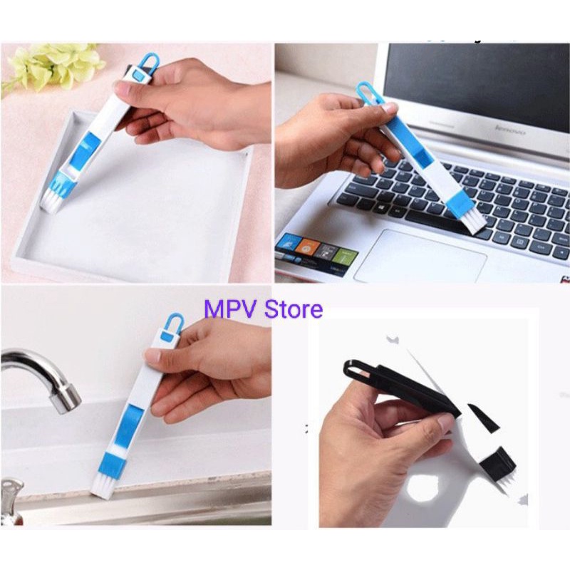 Sikat Pembersih Celah Jendela l Kuas Pembersih Keyboard/Laptop/Komputer