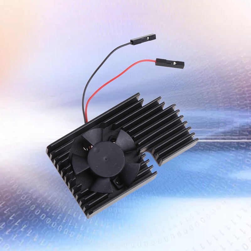 Btsg CNC Extreme Cooling Fan Heatsink Kit Untuk Raspberry Pi 4B/3B+/ 3B Plus/3B Papan Pengembangan Antena Otomatis T