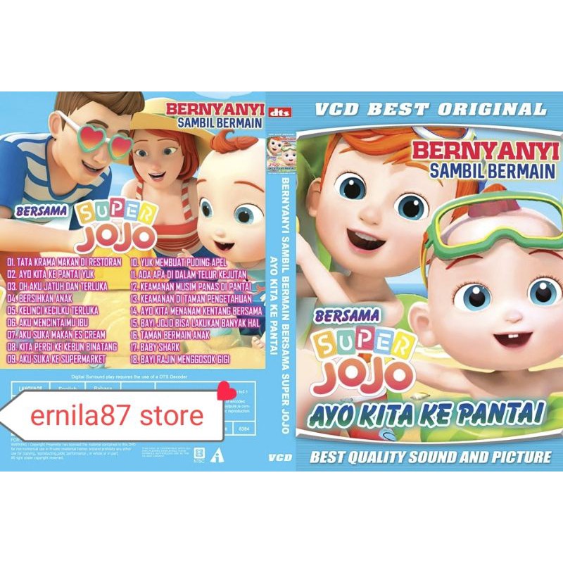 KASET LAGU ANAK SUPER JOJO