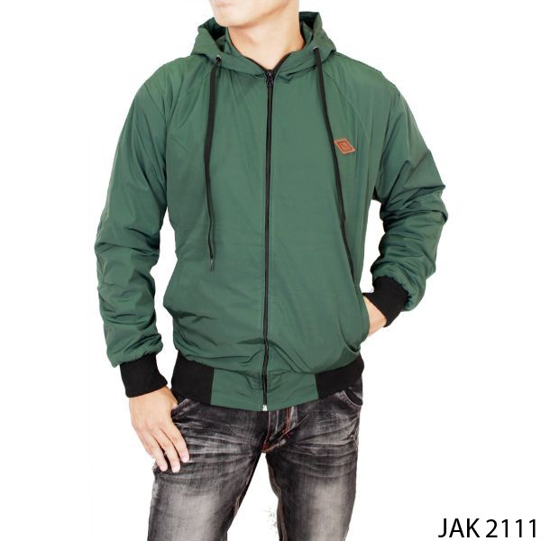 Jaket Parasut Pria Keren Parasut Hijau – JAK 2111