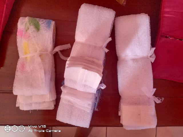 Gorden Gordyn Tirai Vitrase Bunga Tulip L 100 Cm T 190 Cm Gorden Putih Gorden Tipis Daleman