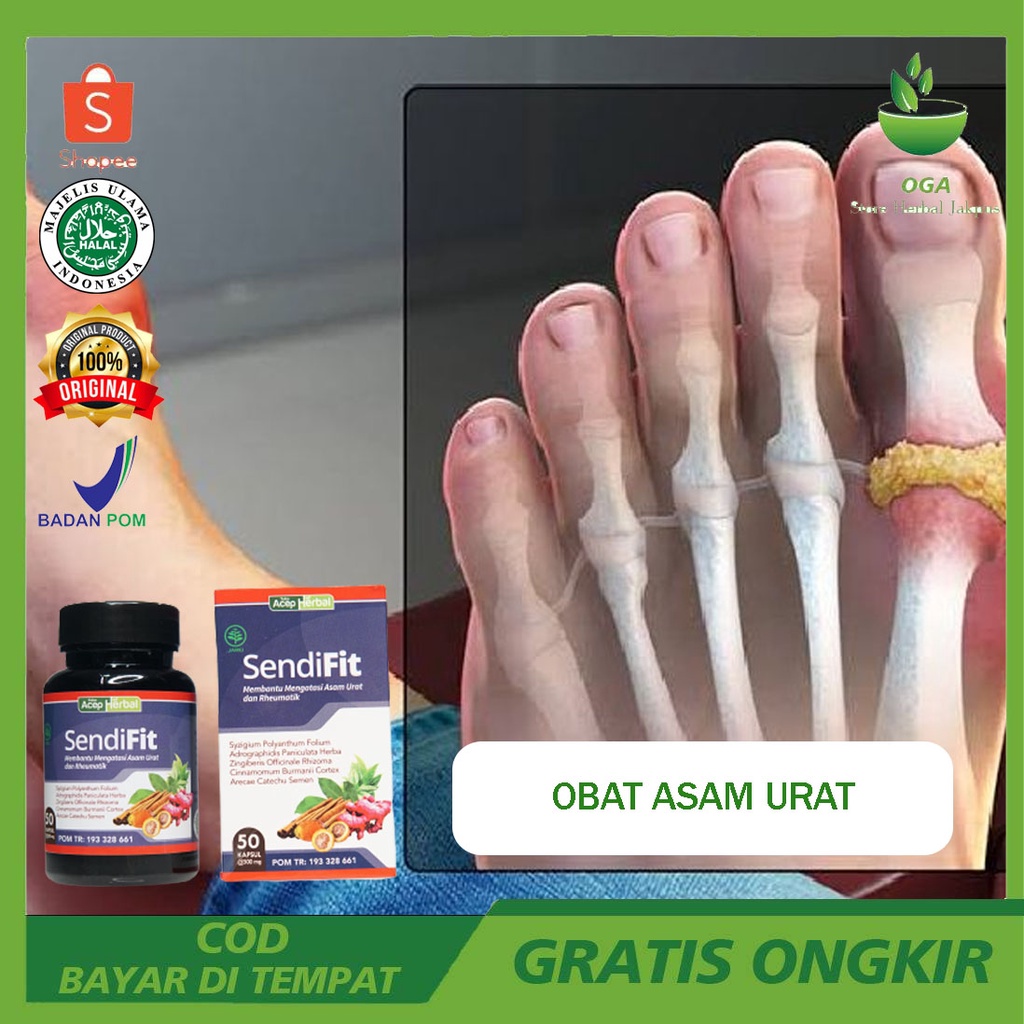 Obat Yang Mampu Atasi Asam Urat dan Rheumatik Terlaris Viral SendiFit Obat Herbal Original Fit Sea