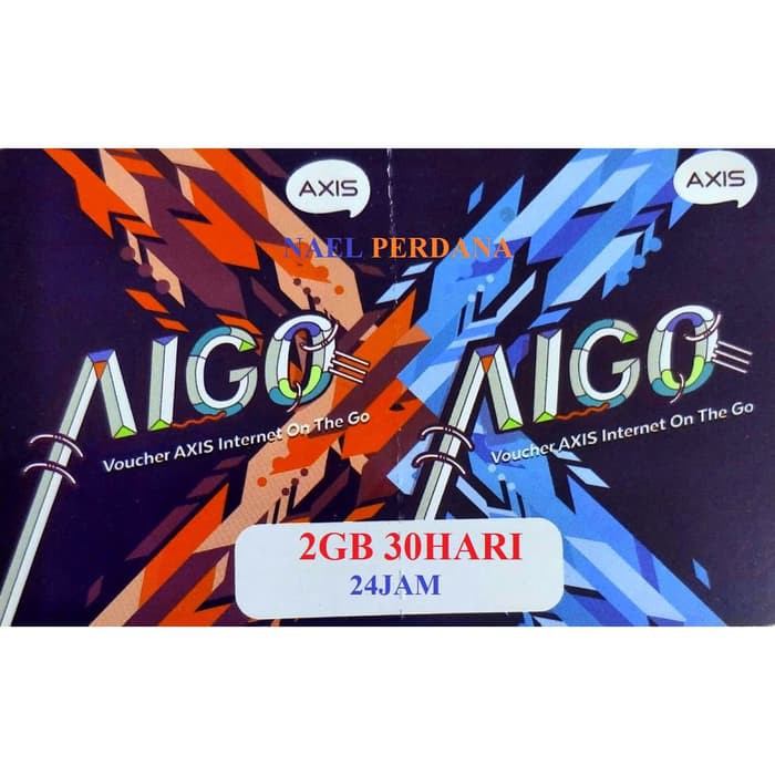 Voucher AIGO Axis 2 GB vocer data axis 2gb | Shopee Indonesia