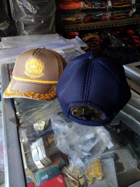 Topi Korpri Golongan III/topi jaring korpri/bisa (COD)