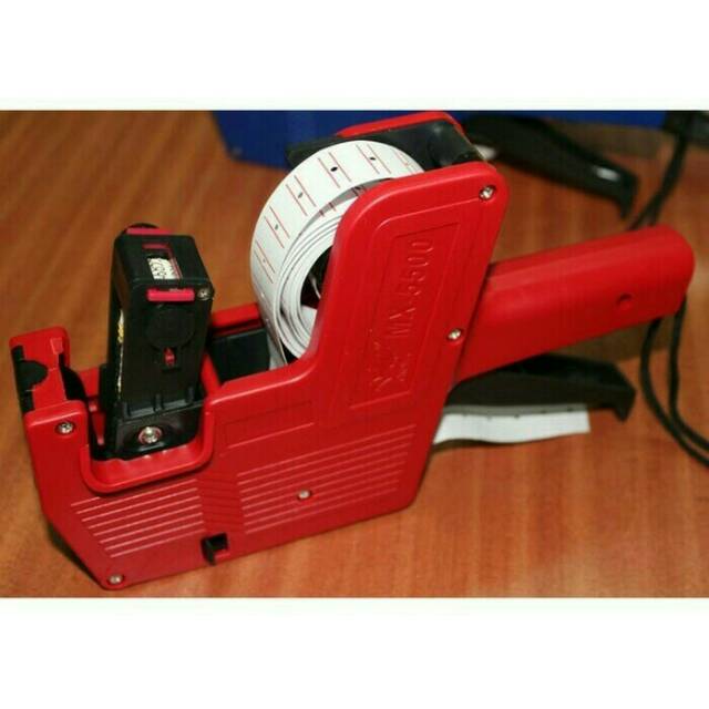 

SINGLE ROW PRICE LABELLER MACHINE CODING MX 5500 / ALAT LABEL HARGA
