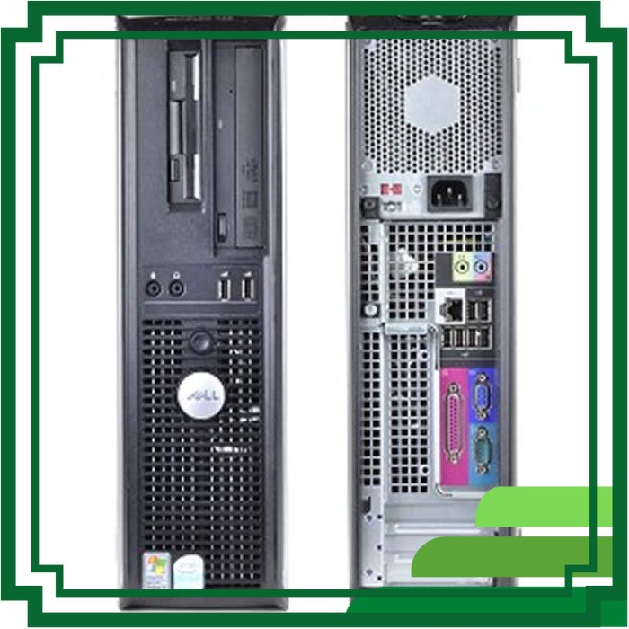 CPU HP Tower Core 2 Duo G41 Intel E6xxx DDR3 2GB 160GB - Bekas