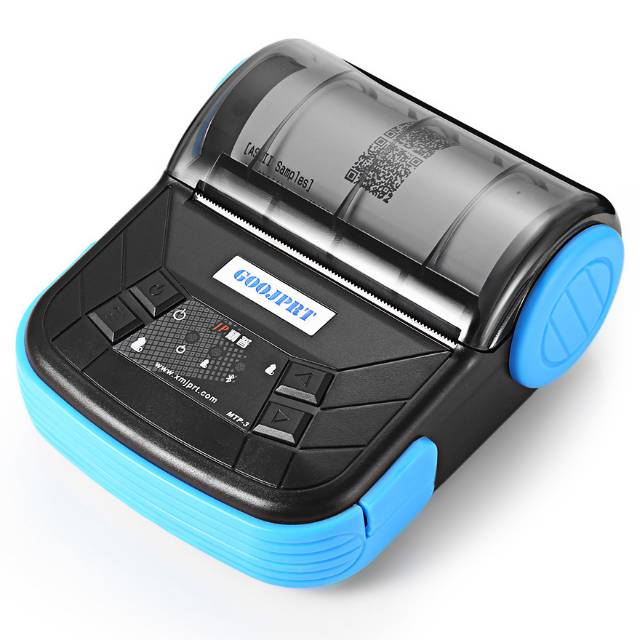 

GOOJPRT Mini Portable Bluetooth Thermal Receipt Printer - MTP-3 - Black