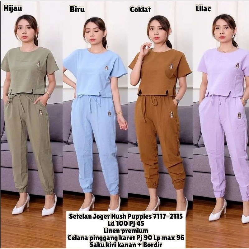 COD SETELAN JOGER HUSH PUPPIES WANITA 7117