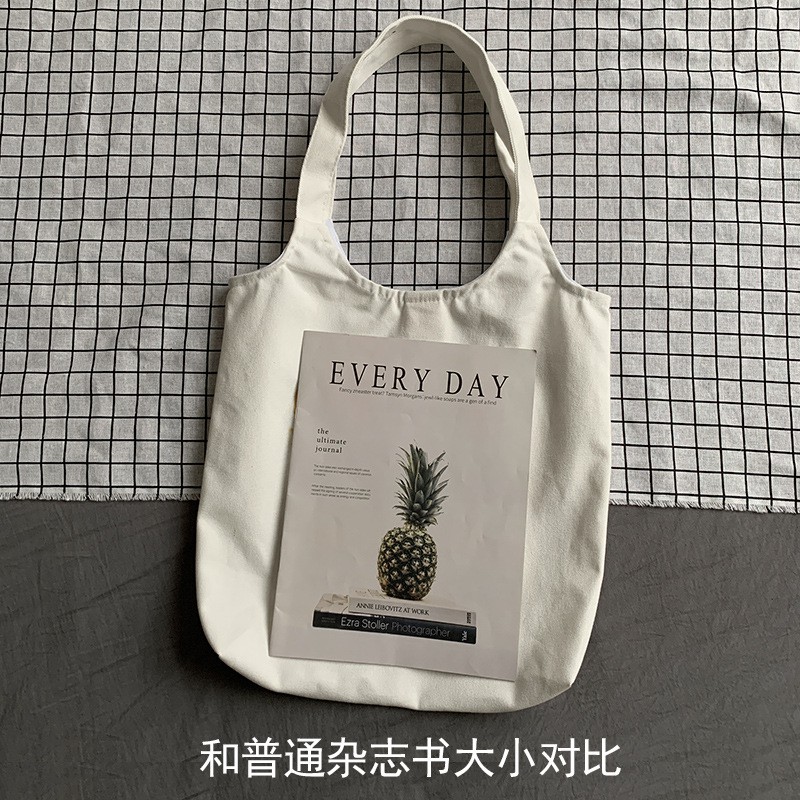 TC-26 tas kanvas canvas wanita import korea jepang bahu shopping bag kids draw