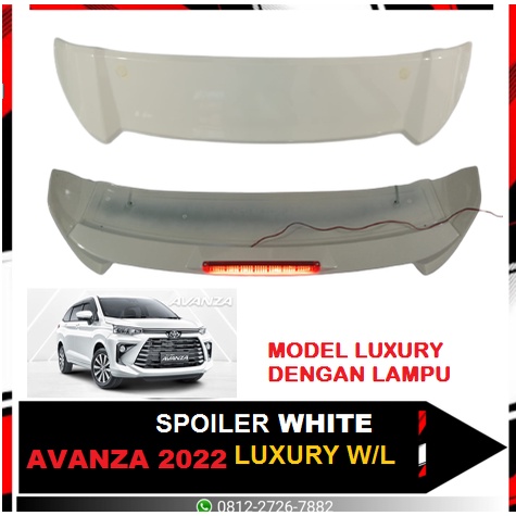 SPOILER AVANZA 2022 up MODEL LUXURY W/L