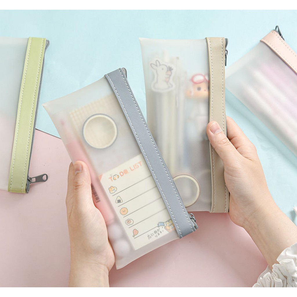 

kotak pensil/ pensil bag/ pencil bag/ tempat alat tulis/simple korea style