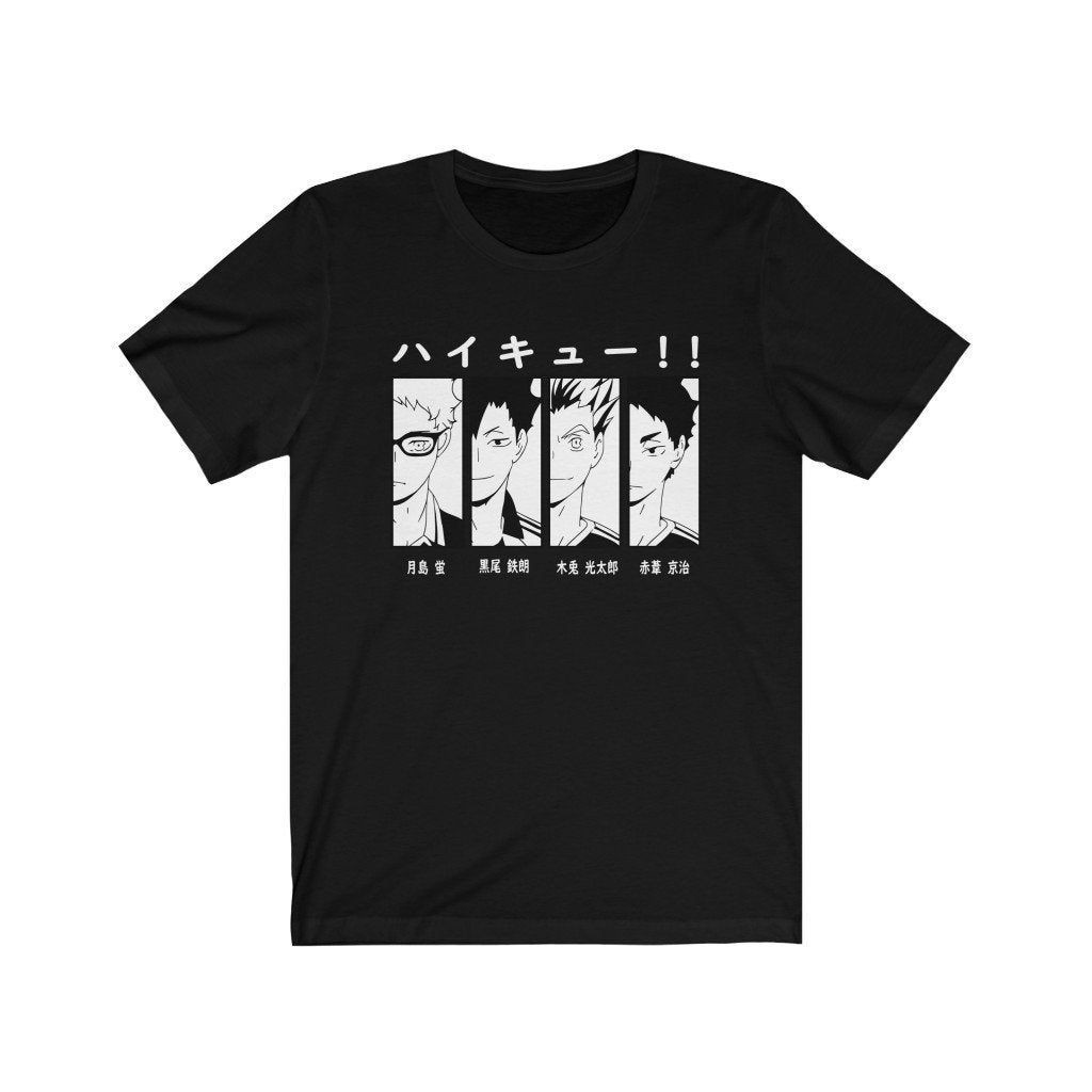 ANIME KAOS HAIKYUU UNISEX - ATASAN COTTON HALUS TERLARIS