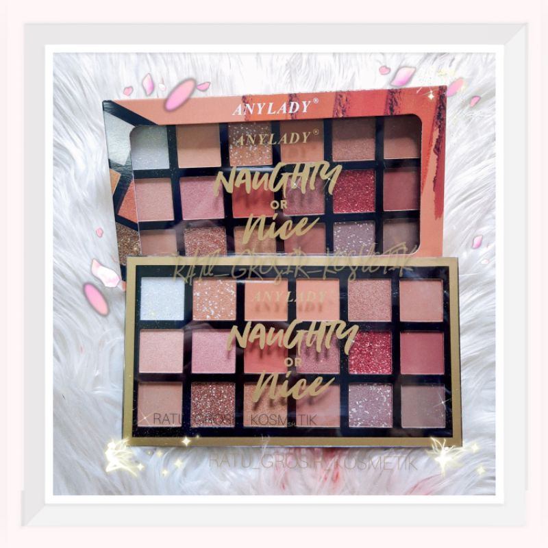 PROMO!!!EYESHADOW PALETTE NAUGHTY OR NICE ANYLADY NO.728B