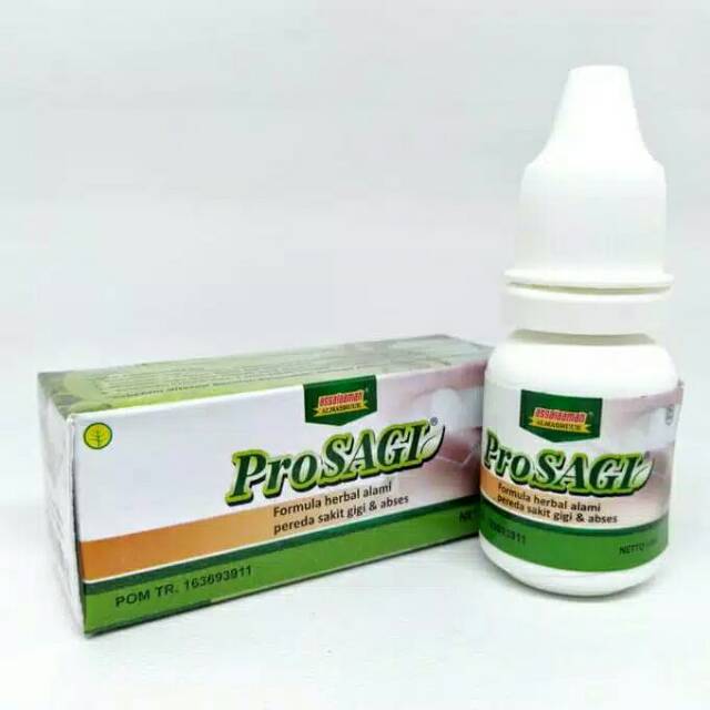 Obat Sakit Gigi / PROSAGI / Formula Herbal Alami Pereda Sakit Gigi & Abses