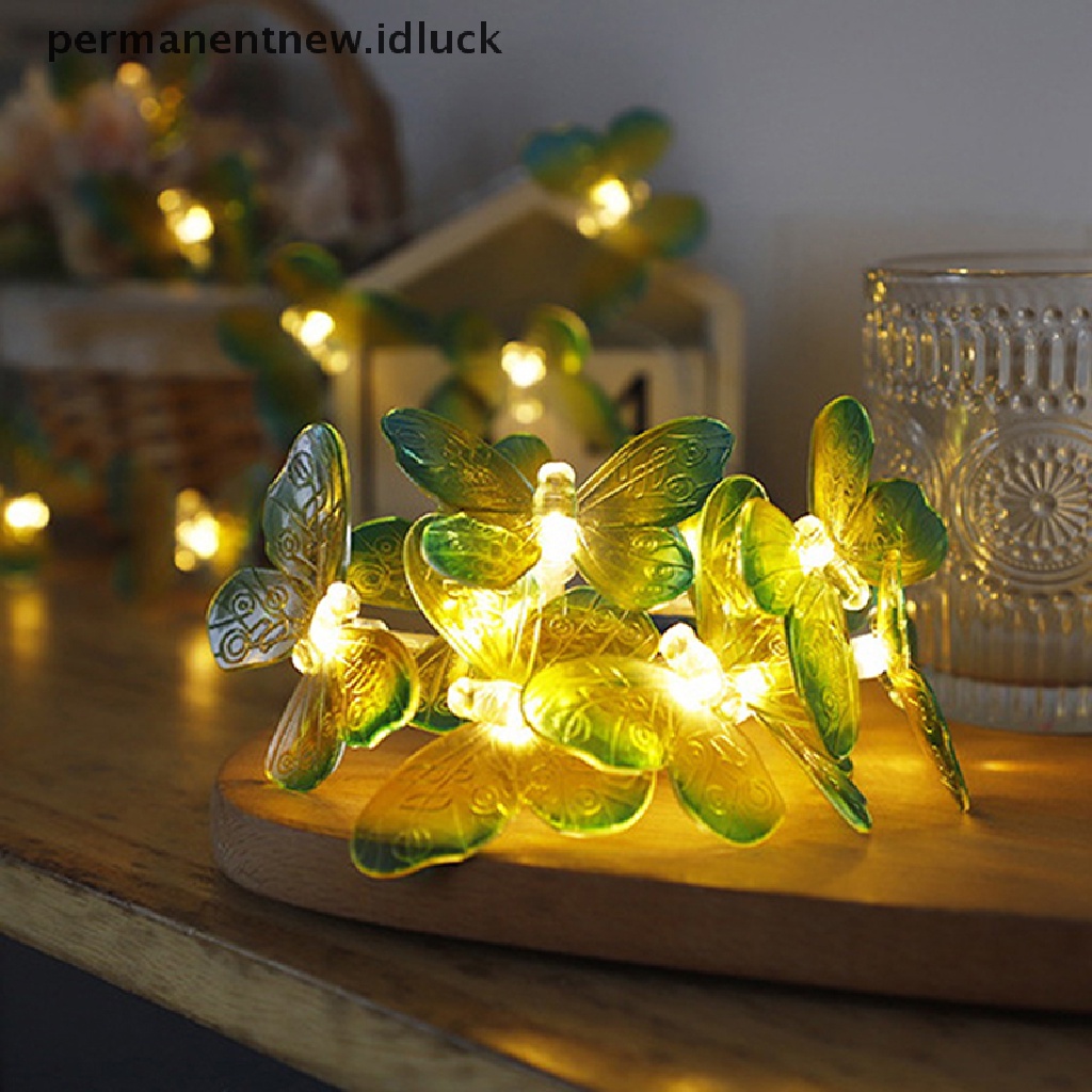 Lampu Tumblr LED Bentuk Kupu-Kupu Untuk Dekorasi Natal / Pernikahan