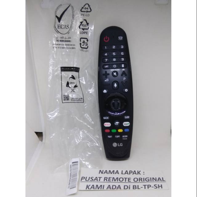 MAGIC REMOTE REMOT SMART TV LED LG AN-MR18BA UK SERIES ORIGINAL ASLI