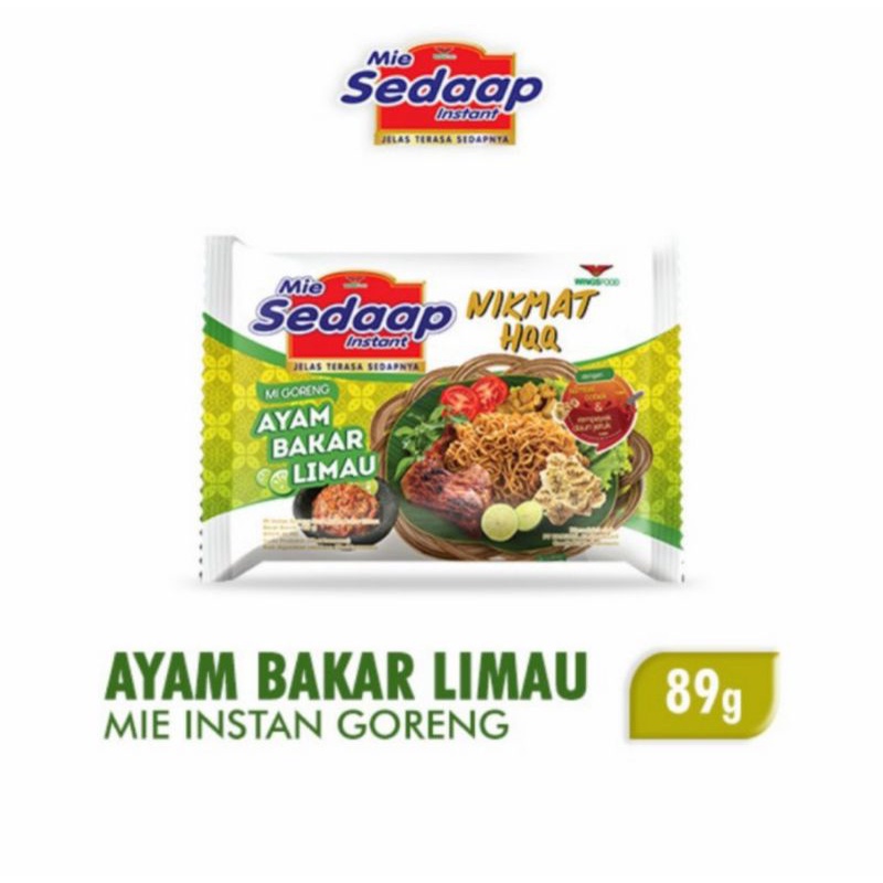 

Mie Sedaap Rasa Ayam Bakar Limau