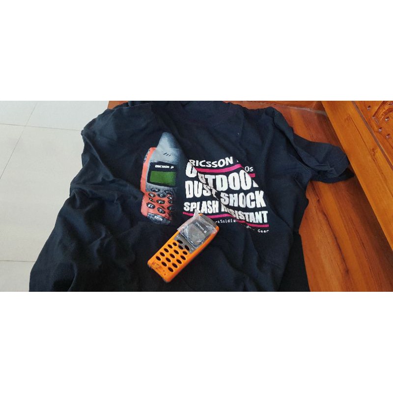 casing front case ericsson r310 s r310s shark hiu orange oranye